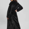 Ada Longline Faux-Fur Coat