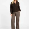 Adenora Zipped Cardigan Sweater