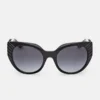 Adina Cat-Eye Plastic Textured Sunglasses