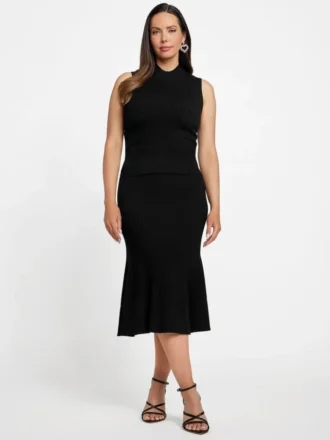 Agathe Flare Sweater Skirt