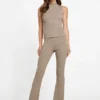 Agathe Mock Neck Sweater Top
