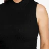 Agathe Mock Neck Sweater Top