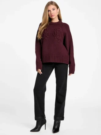 Ahlam Crewneck Embroidered Sweater
