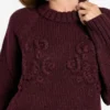 Ahlam Crewneck Embroidered Sweater