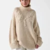 Ahlam Turtleneck Embroidered Sweater