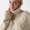 Ahlam Turtleneck Embroidered Sweater