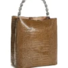 Aida Croc Hobo Bag