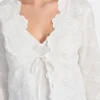 Aida Embroidered Top