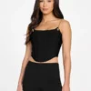 Aisha Bustier Bandage Crop Top