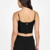 Aisha Bustier Bandage Crop Top