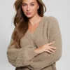 Aki Chenille Cable-Knit Sweater