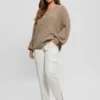 Aki Chenille Cable-Knit Sweater