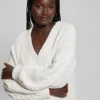 Aki Chenille Cable-Knit Sweater