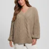 Aki Chenille Cable-Knit Sweater