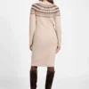 Akilah Jacquard Sweater Dress