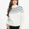 Akilah Mock-Neck Sweater