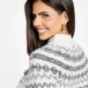 Akilah Mock-Neck Sweater