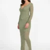 Alba Pointelle Maxi Dress