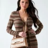 Alia Textured Satchel