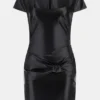 Alienor Faux-Leather Dress