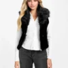 Amari Faux-Fur Zip Vest