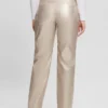 Ambra Metallic Faux-Leather Pants