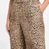 Amy Printed Satin Pant