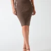 Andromeda Stitched Sweater Skirt