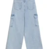 Angelique Wide-Leg Cargo Jeans (7-16)