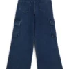 Angelique Wide-Leg Cargo Jeans (7-16)