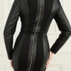Anny Faux-Leather Dress