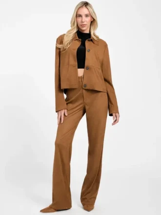 Aria Faux-Suede Jacket