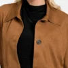 Aria Faux-Suede Jacket