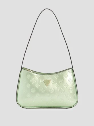 Arnela Debossed Logo Shoulder Bag