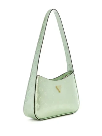 Arnela Debossed Logo Shoulder Bag