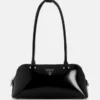 Arnela Pleather Shoulder Satchel