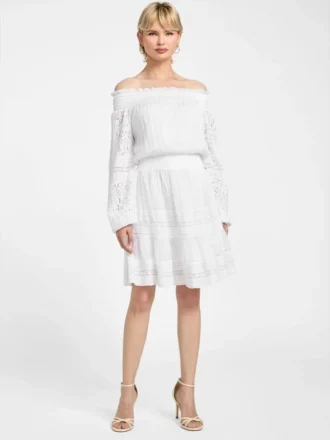 Audrey Off-The-Shoulder Mini Dress