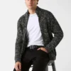 Austin Slub Zip-Up Cardigan