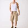 Baggy Pleated Shorts