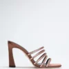 Baguette Rhinestone Mule