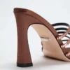 Baguette Rhinestone Mule