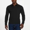 Barry Knit Long-Sleeve Polo