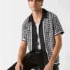 Basketweave Border Shirt
