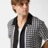 Basketweave Border Shirt