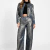 Bellflower Snakeskin Jeans
