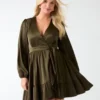 Betty Blue Wrap Dress