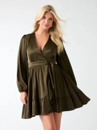 Betty Blue Wrap Dress