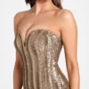 Bianca Sequin Bustier Dress
