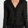 Billie Monogram Cardigan Sweater