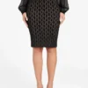 Billie Monogram Sweater Skirt